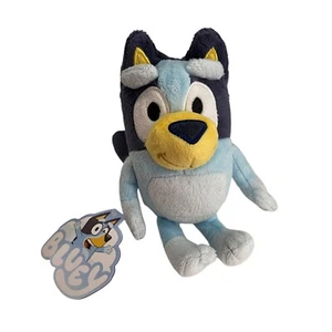 Peluche Bluey and Friends Bluey cane peluche 7" nuovo con etichetta alce blu - Foto 1 di 8