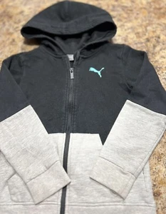 Boy’s PUMA Zip Up Hoodie Size 6 - Picture 1 of 3