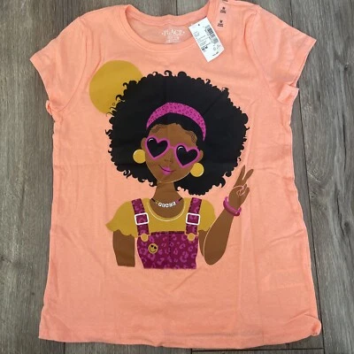 The Childrens Place Girls Size Medium (7/8) Short Sleeve - Image 1 of 3