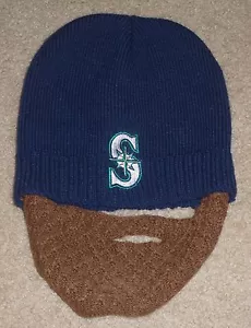 CAPPELLO BERRETTO BERRETTO SEATTLE MARINERS SGA MARRONE BARBA MAGLIA 2013 - Foto 1 di 1