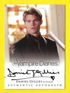 The Vampire Diaries Temporada 2 Autógrafo A12 Daniel Gillies como Elijah - Imagen 1 de 3