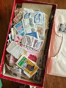 2 boxes of Vintage Assorted Stamps - Picture 1 of 7