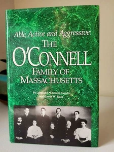 O'CONNELL FAMILY OF MASSACHUSETTS MA hb/dj 1st 1994 Like New Genealogy Lenahan - Picture 1 of 9