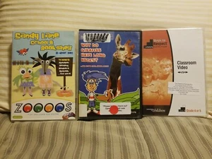 Lot of 3 kids dvds:Billy Blue Hair - Why Do Giraffes Have Long Necks,and more - Picture 1 of 6