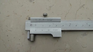 335070 Universal-Anreißlehre, Anreißmessschieber 0.1 mm, 200 mm - Bild 1 von 2