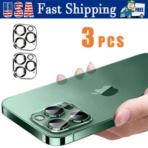 For iPhone 14 13 12 11 Pro Max Tempered Glass Camera Lens Cover Protector - Picture 1 of 10