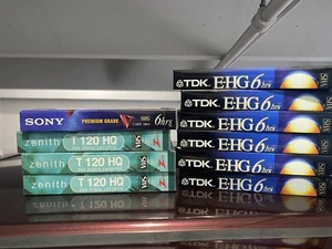 blank vhs tapes new lot (20) - Picture 1 of 11