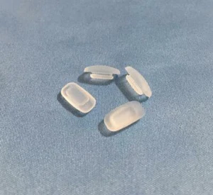 2 Paar Silikon Nasenpads modifizierte Passform TAVAT Brillen modifizierte Dicke - Bild 1 von 5
