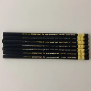 Lot of 7 Vintage Pencils BOHEMIA WORKS TOISON D'OR 1900 H Czechoslovakia #5838 - Picture 1 of 11