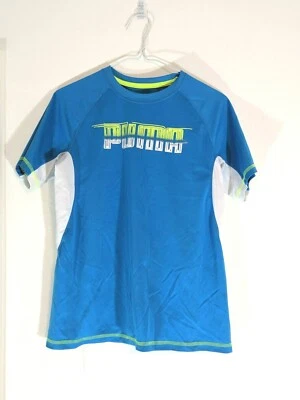Camiseta deportiva estilo de vida para niños PUMA COOL CELL azul blanco camiseta deportiva Foto 1 de 4