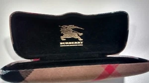 Burberry Eye classes holder hard shell,clam shell made in Italy . Pre-owned . - Picture 1 of 8