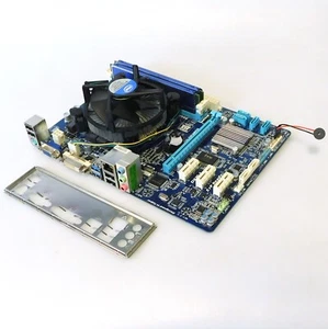 Gigabyte GA-H61MA-D3V mATX Sockel 1155 Celeron G530 2,4GHz 8GB RAM ~mit Rechnung - Afbeelding 1 van 5