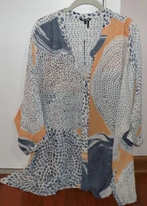 Nick+Zoe 3/4 Length Sleeve Women's 3X Blouse-NEW - Picture 1 of 3