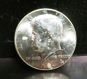 1964 Kennedy Silver HALF DOLLAR 50c Mint State Uncirculated - Picture 1 of 4