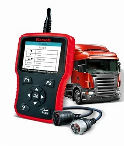 Adapter für iCarsoft HD V3.0 für MAN Renault Iveco Scania Knorr Wabco Volvo OBD - Bild 1 von 7