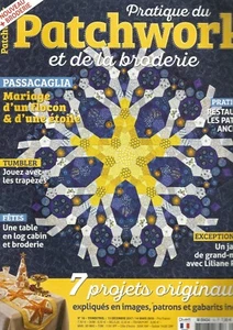 PATCHWORK N°16 MARIAGE FLOCON + ETOILE / TRAPEZES / TABLE LG CABIN + BRODERIE - Imagen 1 de 1