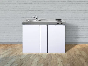 Miniküche Kitchenline MK 120A von Stengel mit 4 Sterne weiss - Bild 1 von 9