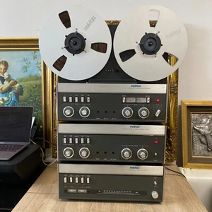 ReVox A78 Verstärker, A77 Viertelspur 26 cm Tonbandgerät, A76 Tuner. haben Video - Picture 1 of 12