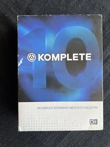 OEM Komplete 10 the Komplete Instrument & Effects Collection FOR PARTS ONLY READ - Picture 1 of 16