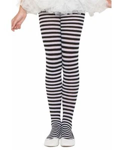 Brand New Girls Striped Tights Pantyhose Music Legs 270 - Picture 1 of 8