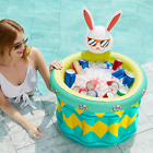 Inflatable Cooler Floating Ice Bucket Drink Holder Pool Party Decorations