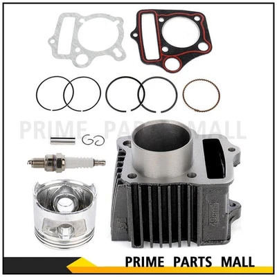 For 1976-1982 Honda ATC70 CRF70 XR70 Cylinder Piston Gasket Top End Kit - Image 1 of 4