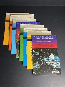 TI99/4a Manuali Gioco Difficili da Trovare Raro, Aggiungendo Più Spesso, Texas Instruments - Foto 1 di 200