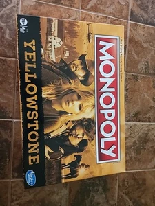 Monopoly Yellowstone 2023 Hasbro Board Game NEW Based On Yellowstone TV Series - Picture 1 of 3