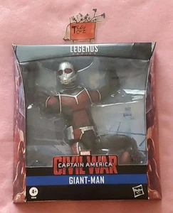 FIGURA DE ACCIÓN HOMBRE GIGANTE LEYENDAS DE MARVEL HANK PYM CAPITÁN AMÉRICA GUERRA CIVIL HASBRO - Imagen 1 de 7