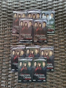 10 Pack Lot - Vampire Diaries, Season 4, Trading Cards New Sealed Packs - Picture 1 of 3