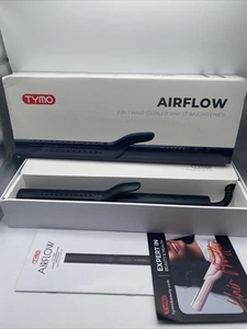TYMO Airflow Styler Lockenstab Haarglätter und Lockenstab 2 in 1 schwarz - Bild 1 von 8
