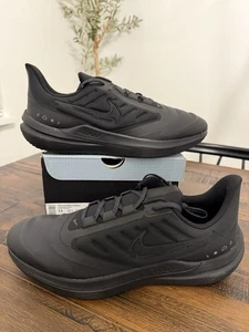 Neu Nike Air Winflo 9 Shield dreifach schwarz Herren Größe 14 dunkelrauchgrau DM1106 007 - Bild 1 von 12