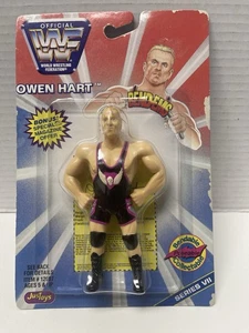 WWF OWEN HART BEND-EMS Justoys BRAND NEW Wrestling toy figure Collectable - Picture 1 of 6