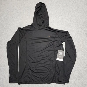 Outdoor Research Mens Echo Hoodie Black Sz Small Brand New With Tags Lightweight - Picture 1 of 13