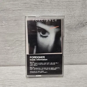 Foreigner Inside Information   - Cassette Tape Album Original Atlantic 1987 VGC - Picture 1 of 5