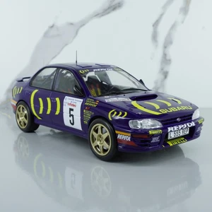Subaru Impreza WRX STI GC8 #5 C. Sainz – IXO 1:24 Scale Diecast Model Rally Car - Picture 1 of 12