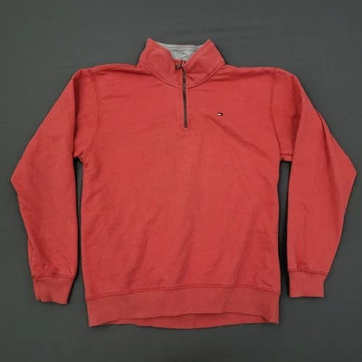Tommy Hilfiger Sweater Youth Boys Large L 16/18 Long Sleeve Mock Neck Pink * - Image 1 of 4