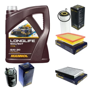 SCT Inspektionspaket 5L MANNOL Longlife 504/507 5W-30 für VW Sharan 1.9 TDI - Bild 1 von 12
