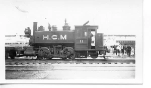 25D605 RP 1934 HCM MONTREAL HARBOR RAILROAD 0-4-0T LOCO #11 - Picture 1 of 1