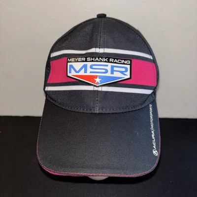 Sombrero Meyer Shank Racing Acura Motorsports Racing Correa Trasera OSFA Negro Foto 1 de 4