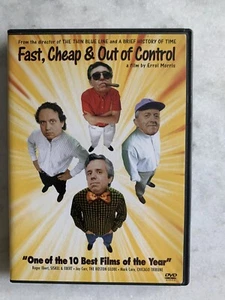 Fast, Cheap & Out of Control 1996 (DVD) OOP Errol Morris Documentary Rare! - Picture 1 of 3