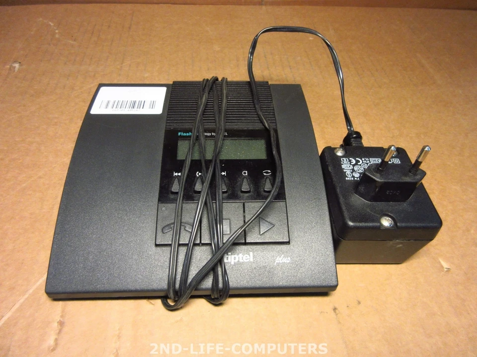Tiptel 330 plus Anrufbeantworter anthrazit Answering Device - INCL PSU - Bild 1 von 2