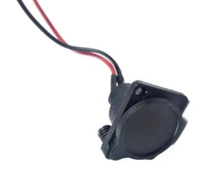 FELLERS SMALL ENGINES XLR CHARGING PORT / SOCKET WITH CAP (PLASTIC) FOR SCHWINN S1000 & ST1000 STEALTH