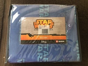 STAR WARS Disney Queen Bed Skirt A Collection For Kohl’s 60 Inc 80in 14 In Drop - Picture 1 of 2