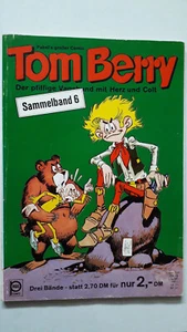 Colonna da collezione Tom Berry n. 6 con Tom Berry n. 16, 17, volume speciale n. 1 - Pabel Comic - Foto 1 di 4