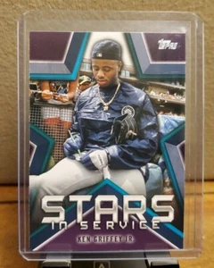 2021 Topps Series 1 KEN GRIFFEY JR. Stars In Service #SIS-19 Mariners - Picture 1 of 2