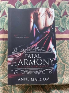 Fatal Harmony - Anne Malcom Signed - Picture 1 of 3