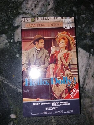 Hello, Dolly! (VHS, 1984) CBS FOX Video SEALED BLUE CBS FOX WATERMARKS BRAND NEW Foto 1 de 4