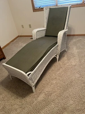 Antique Wicker Chaise Lounge From 1920’s Very Good Condition - Over 100 Years - Image 1 of 4