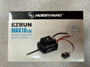 Hobbywing EZRun MAX10 G2 140 Amp Sensored Waterproof Brushless ESC 30102603 NEW! - Picture 1 of 5